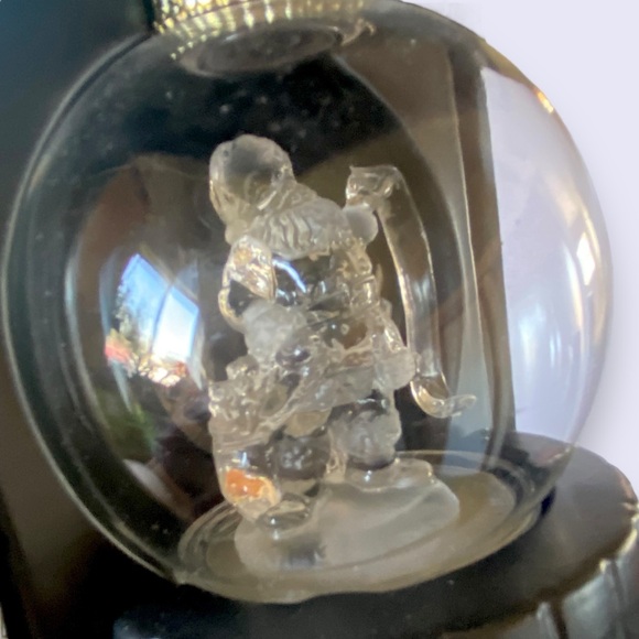 NWT Santa’s Best Holiday Radiance Illuminated Glass Ornament - Picture 5 of 13